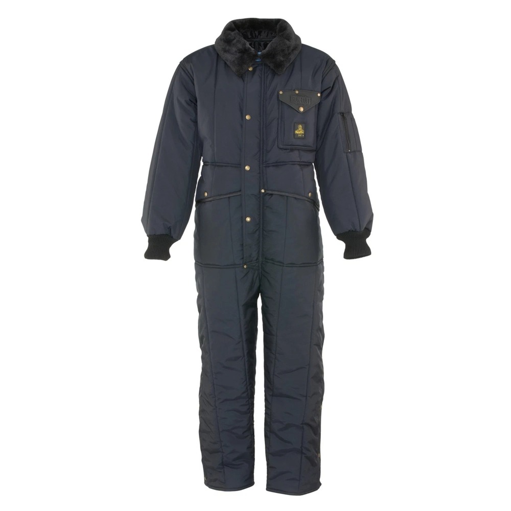 Refrigiwear 344 Iron-Tuff® Coveralls - Black Men's Large SHORT‎ NWT